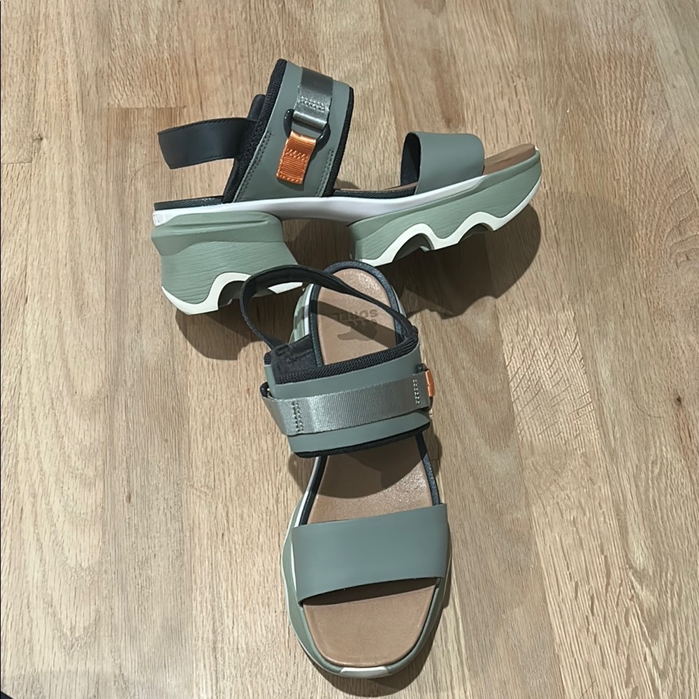 Sorel Green Sneaker Sandals